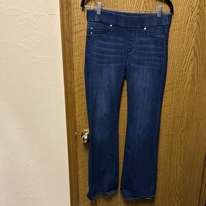 Liverpool Jeans Company Dark Indigo Flare Wide Leg Jeans